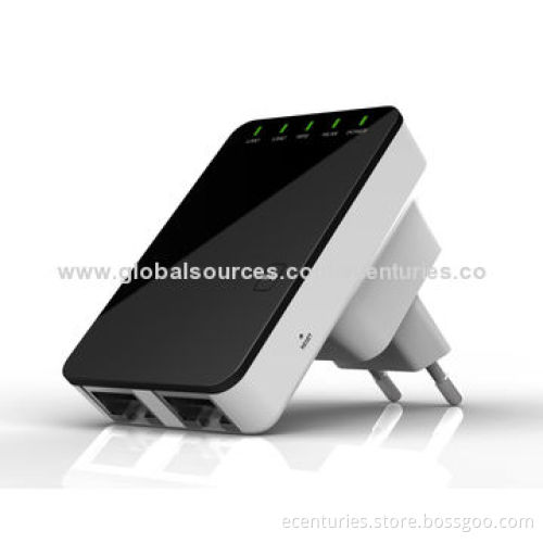 300Mbps Wi-Fi Repeater, WMM and WMM-APSD Supported